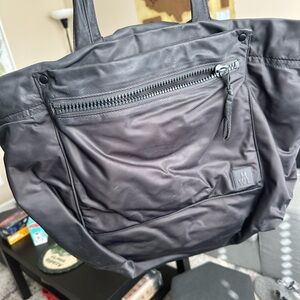 Stylish Black Tote Bag from Madewell
